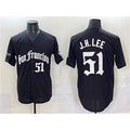 San Francisco Giants #51 Jung Hoo Lee Black JEROMEN 'Gothic Fog Edition' Vapor Premier Limited Stitched Jersey