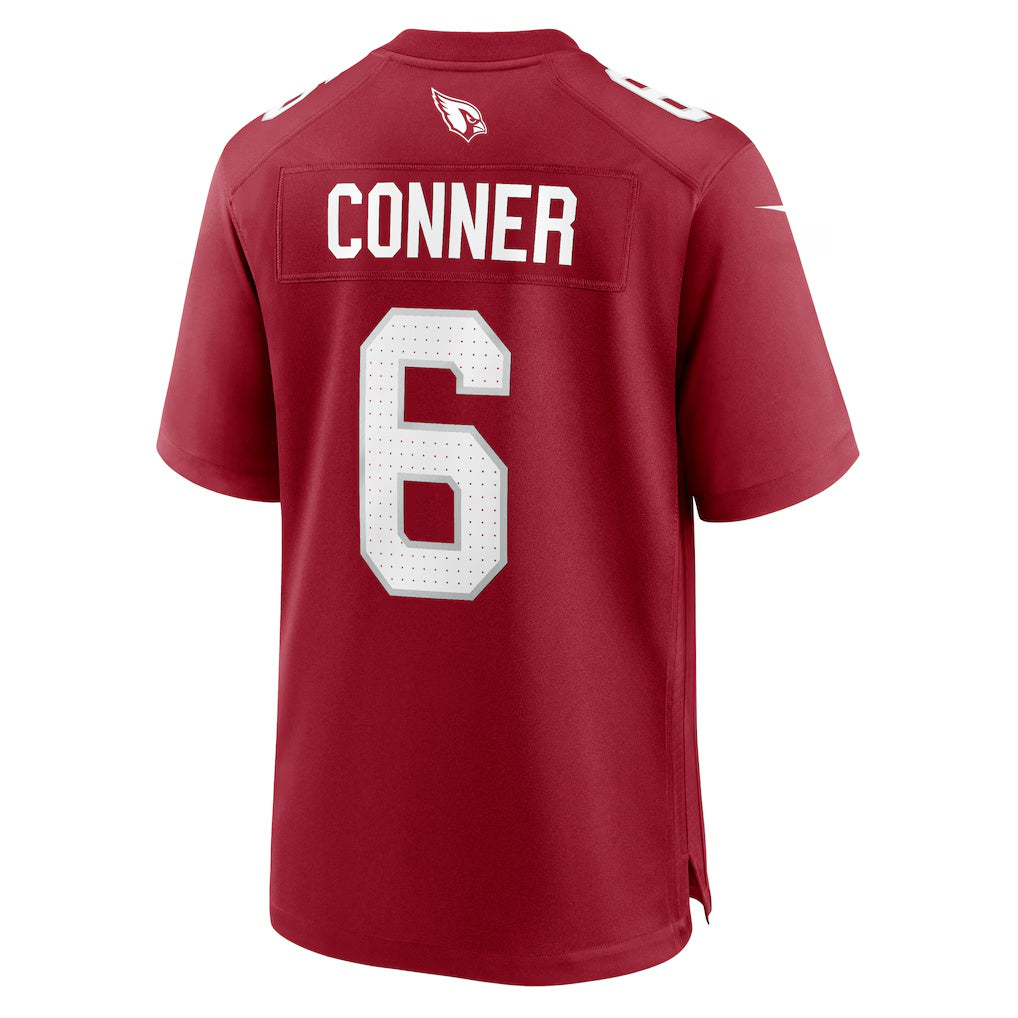 A.Cardinals #6 James Conner Cardinal JEROMEN Home Game Jersey