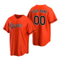 Custom Baltimore Orioles Orange JEROMEN 2020 Stitched Cool Base Jersey