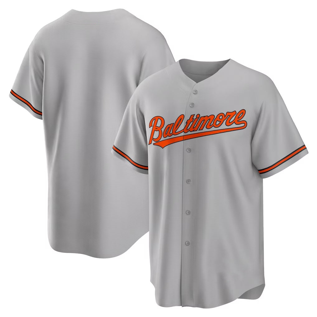 Baltimore Orioles Gray JEROMEN Road Replica Team Jersey