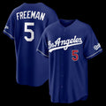 Los Angeles Dodgers #5 Freddie Freeman Royal JEROMEN Alternate Stadium Jersey