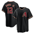 Arizona Diamondbacks #12 Lourdes Gurriel Jr. Black JEROMEN Cool Base Stitched Jersey