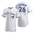 Toronto Blue Jays #26 Matt Chapman White JEROMEN Flex Base Stitched Jersey
