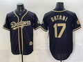 Los Angeles Dodgers #17 Shohei Ohtani Black JEROMEN 2026 Armed Forces Day Stitched Jersey