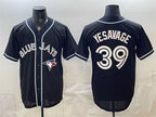 Toronto Blue Jays #39 Trey Yesavage 2026 Fashion Replica Black JEROMEN Out Stitched Jersey