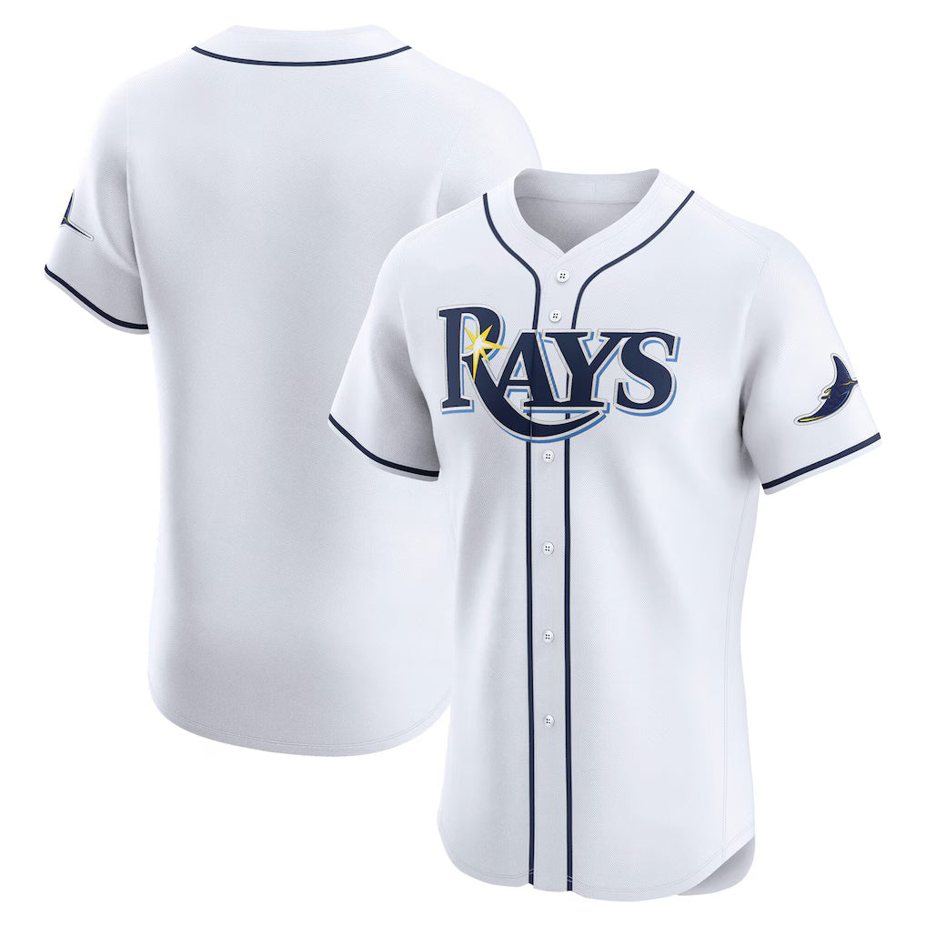 Tampa Bay Rays White JEROMEN Home Elite Jersey