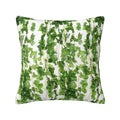 Keyword1 Leaf Plants Vine Hanging Garland Fake Foliage Green Pillow 18x18in - Main Image
